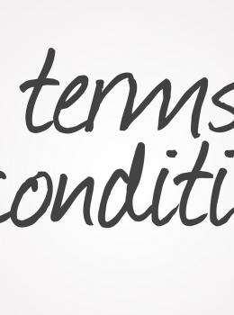 Giveaway Terms and Conditions